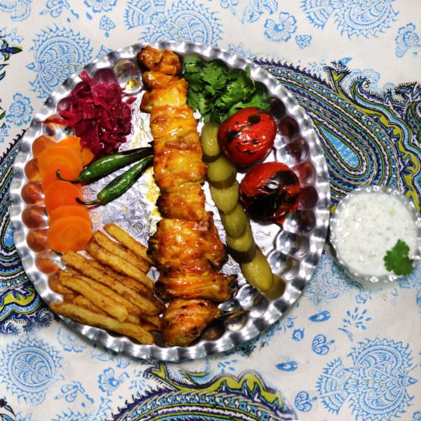 خوراک جوجه با استخوان ران