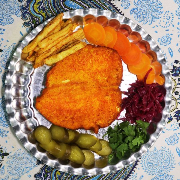شنیسل مرغ